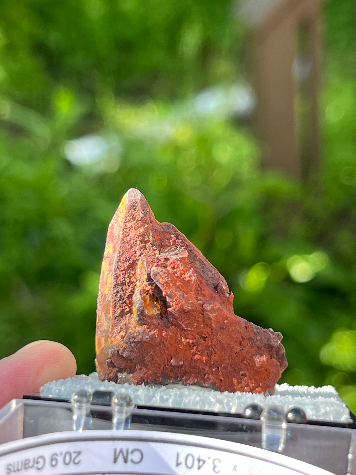 “Red Quartz” - Hematite Included Quartz