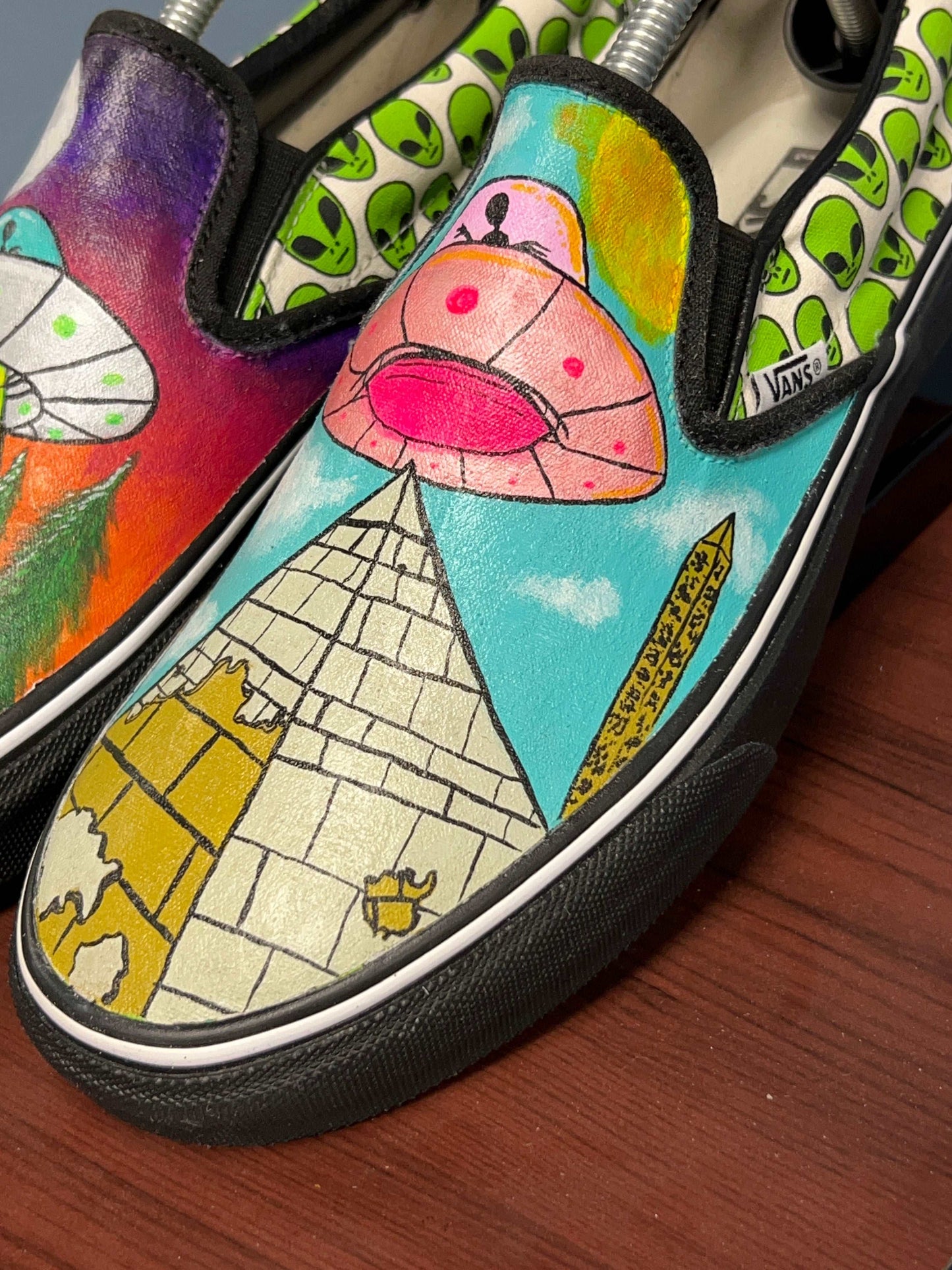 Custom Hand Painted Vans