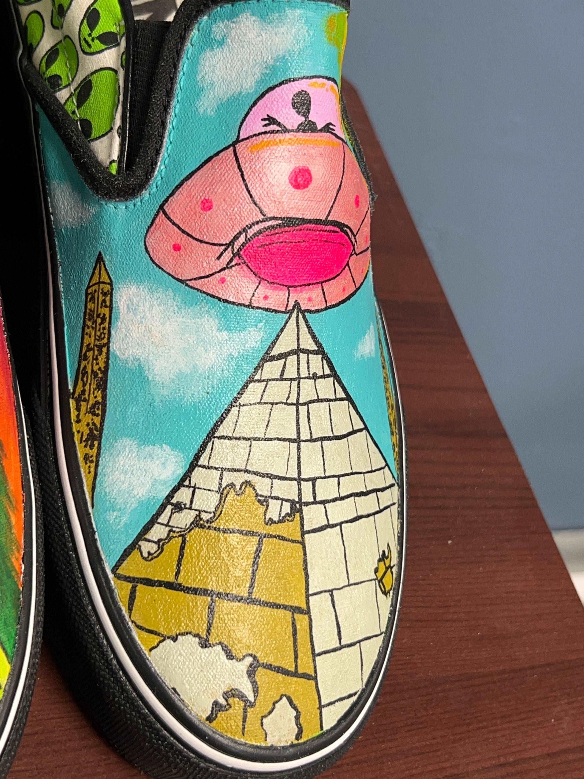 Custom Hand Painted Vans