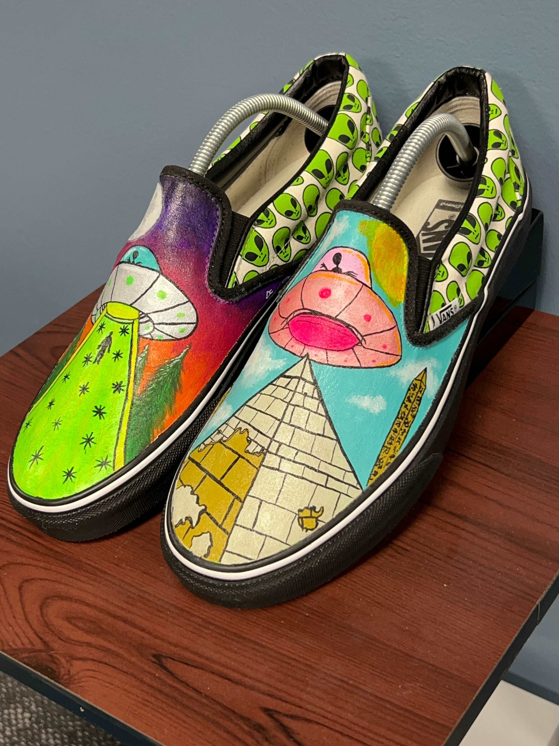 Custom Hand Painted Vans