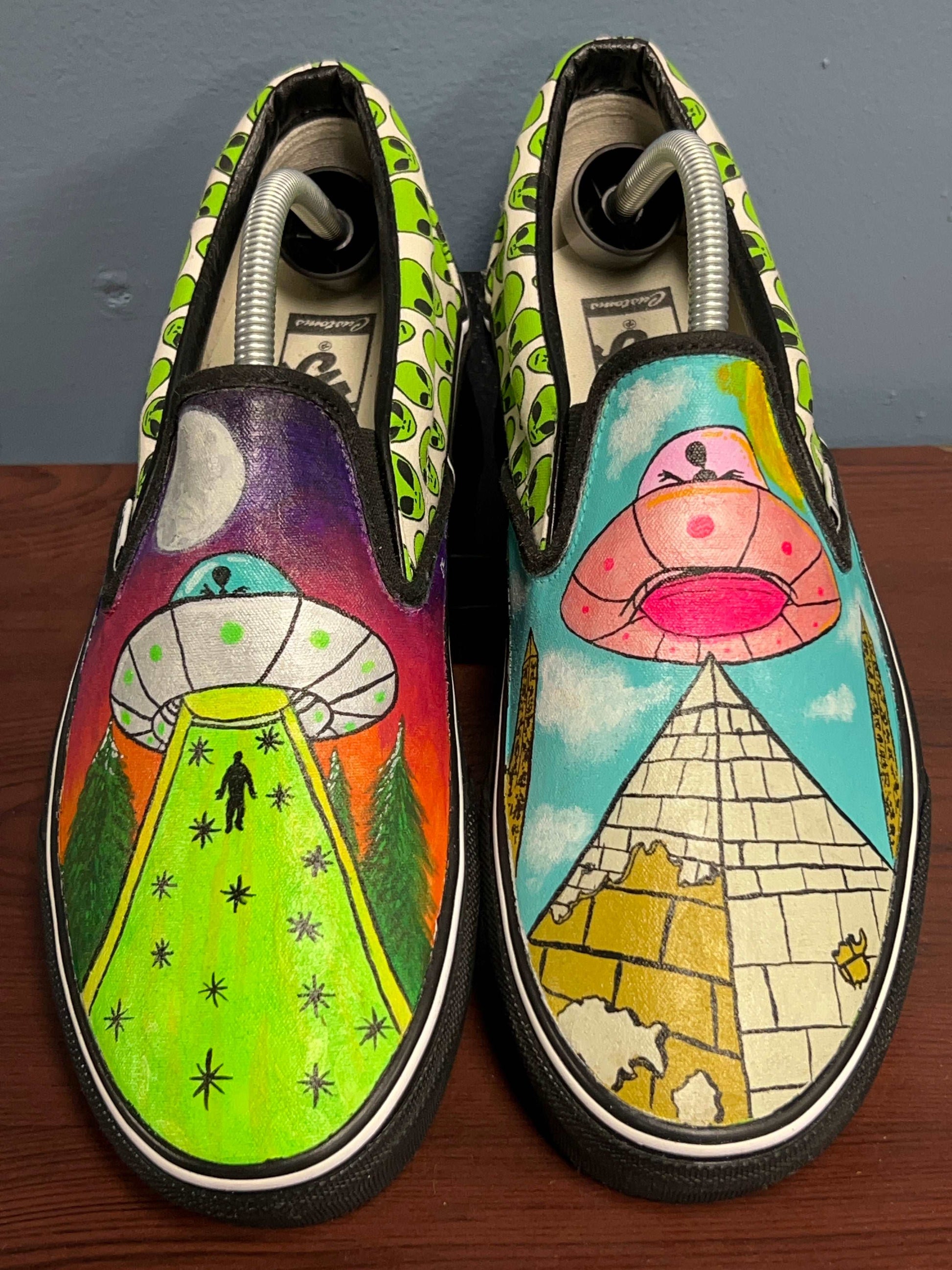 Custom Hand Painted Vans