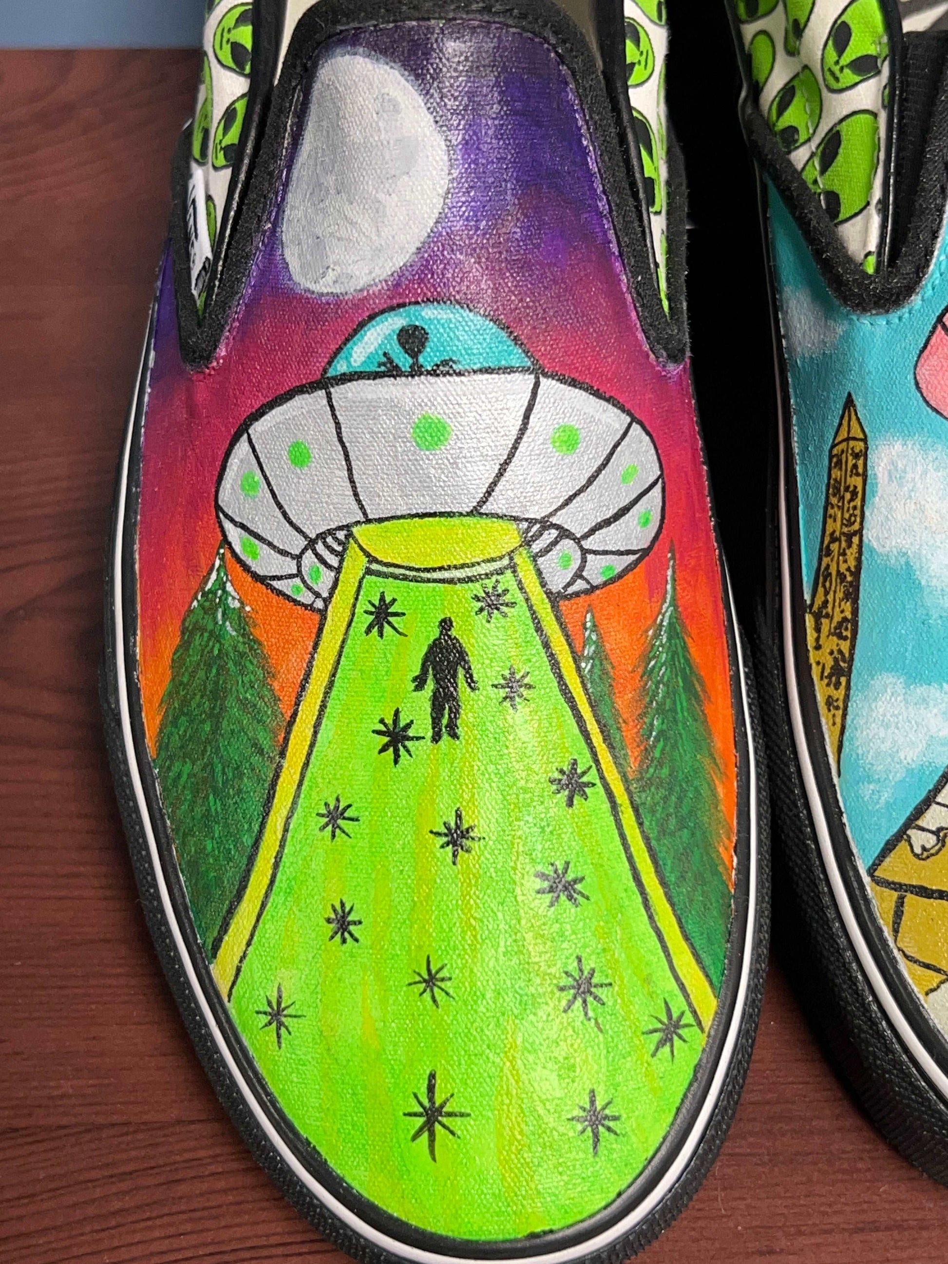 Custom Hand Painted Vans