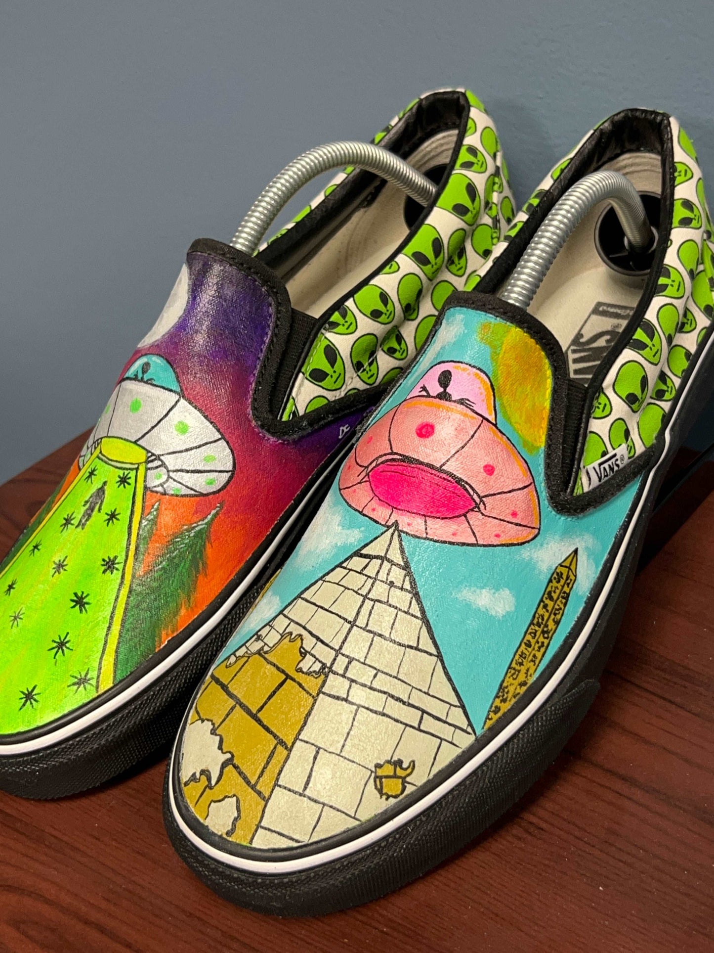 Custom Hand Painted Vans